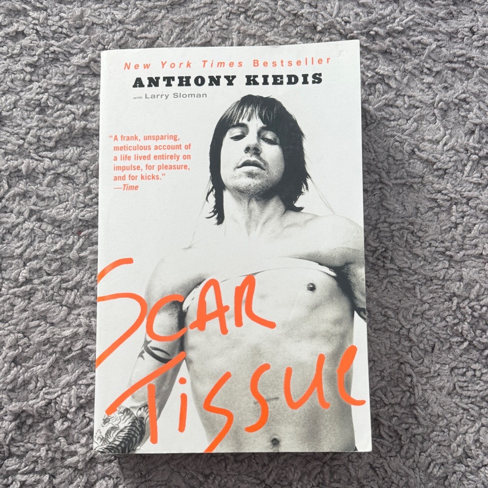 Scar Tissue by Anthony Kiedis Paperback